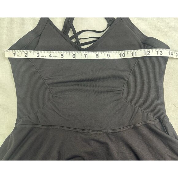 Free People Movement Good Karma Workout Dress Black Womens M L - Picture 5 of 6